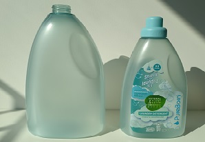 Bouteille de détergent à lessive en plastique PET de 1000 ml